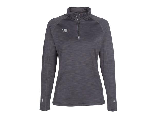 UMBRO Core Sports Fleece W Mørk grå 40 Varm treningsoverdel til dame 